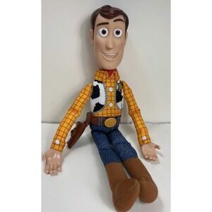 Toy Story Woody Pull String Doll Talking  15" Thinkway‎ Disney Pixar Great
